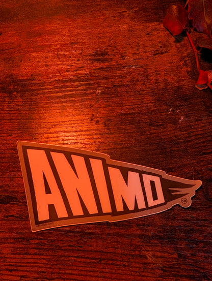 ANIMO HAT,PIN AND STICKER